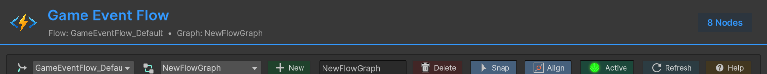 Flow Graph Editor Overview