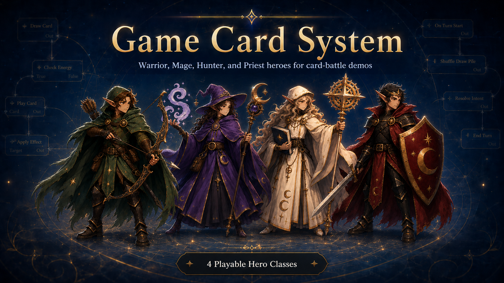Workbench Player mode showing a player unit, starting deck, and preview