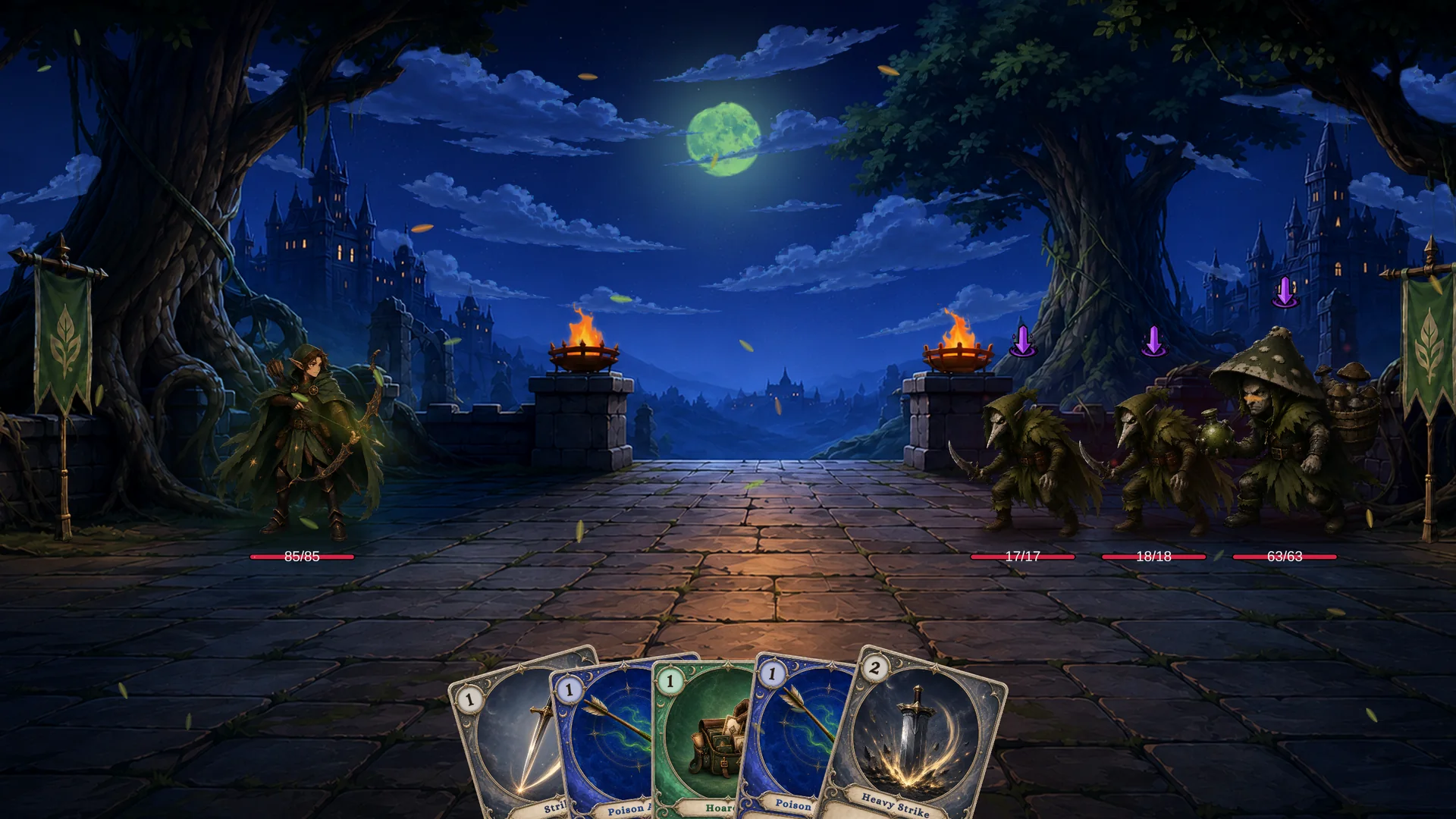 Hunter Elite scene The Spore Bog in Play Mode