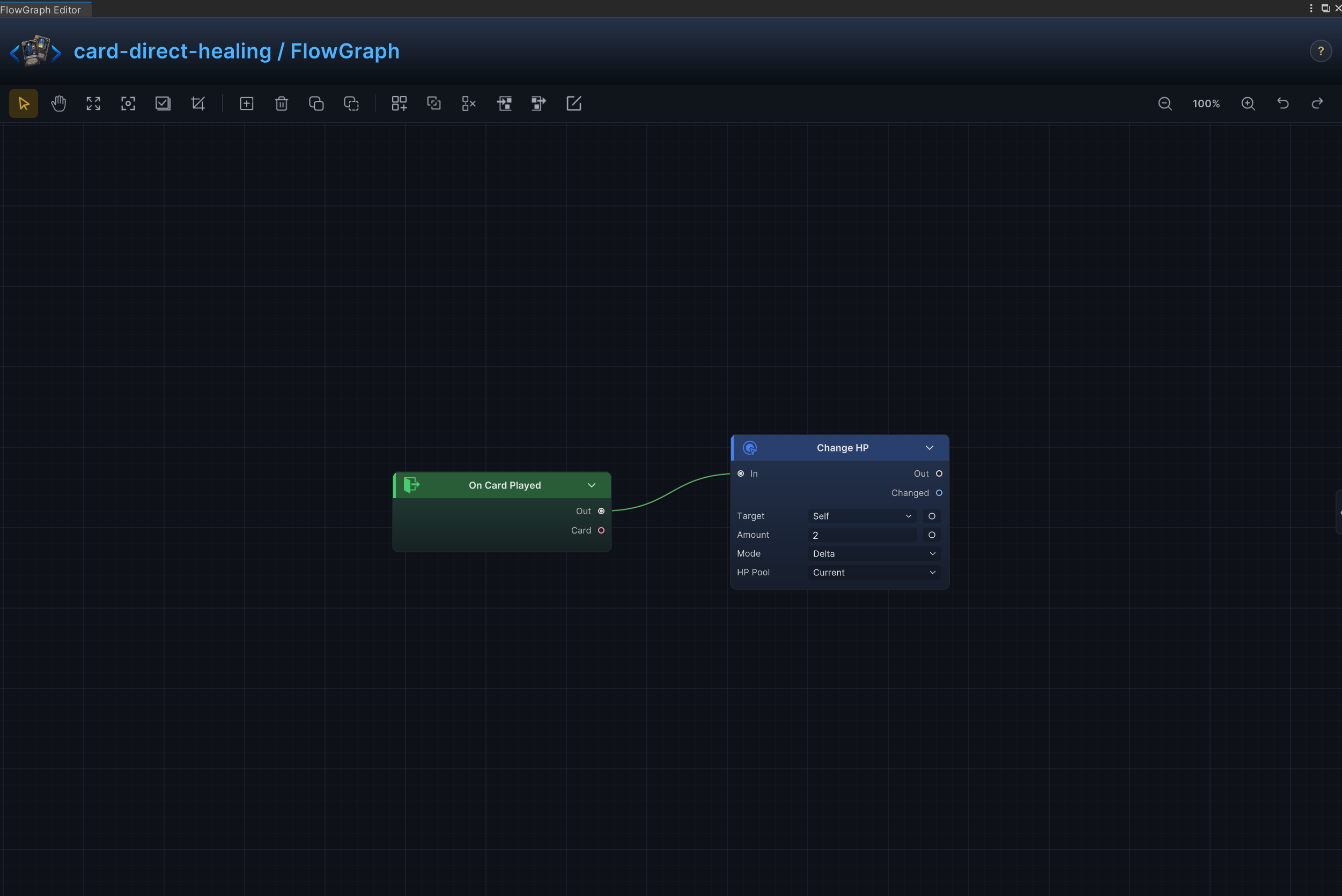 Direct Healing FlowGraph