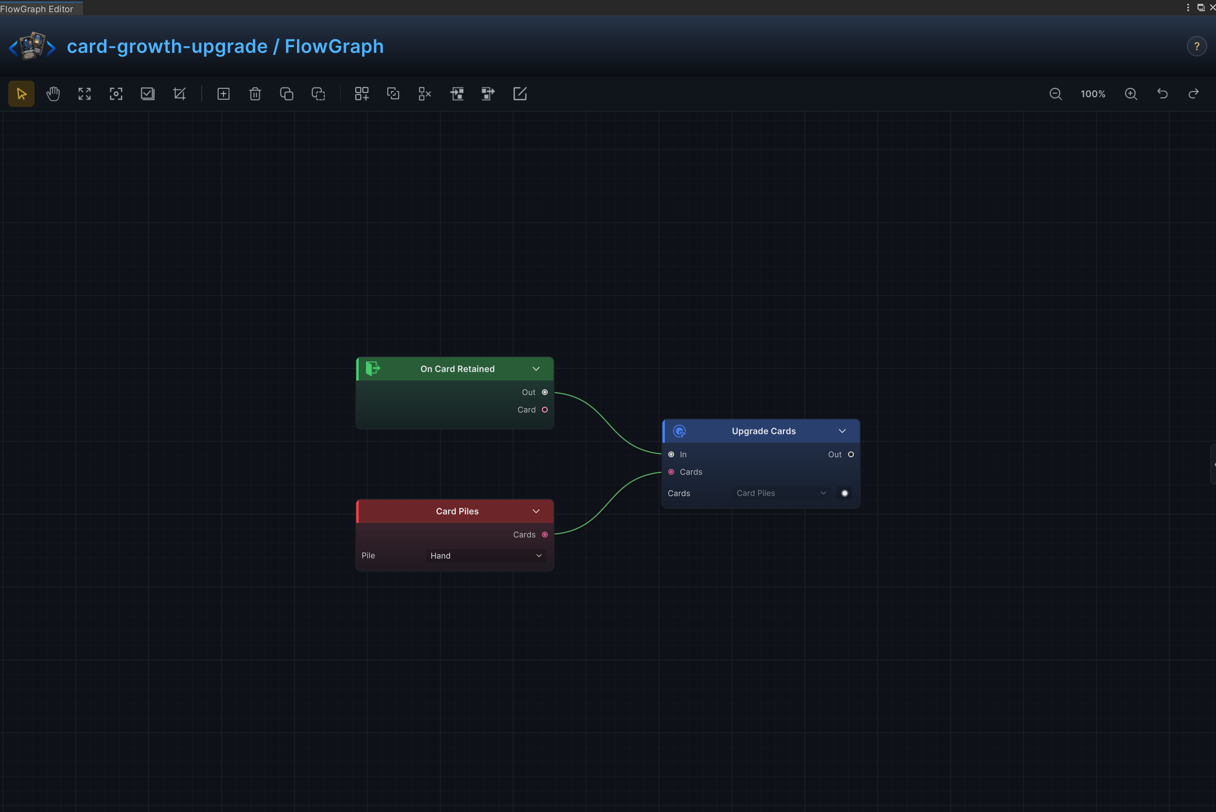 Retained Card Growth FlowGraph