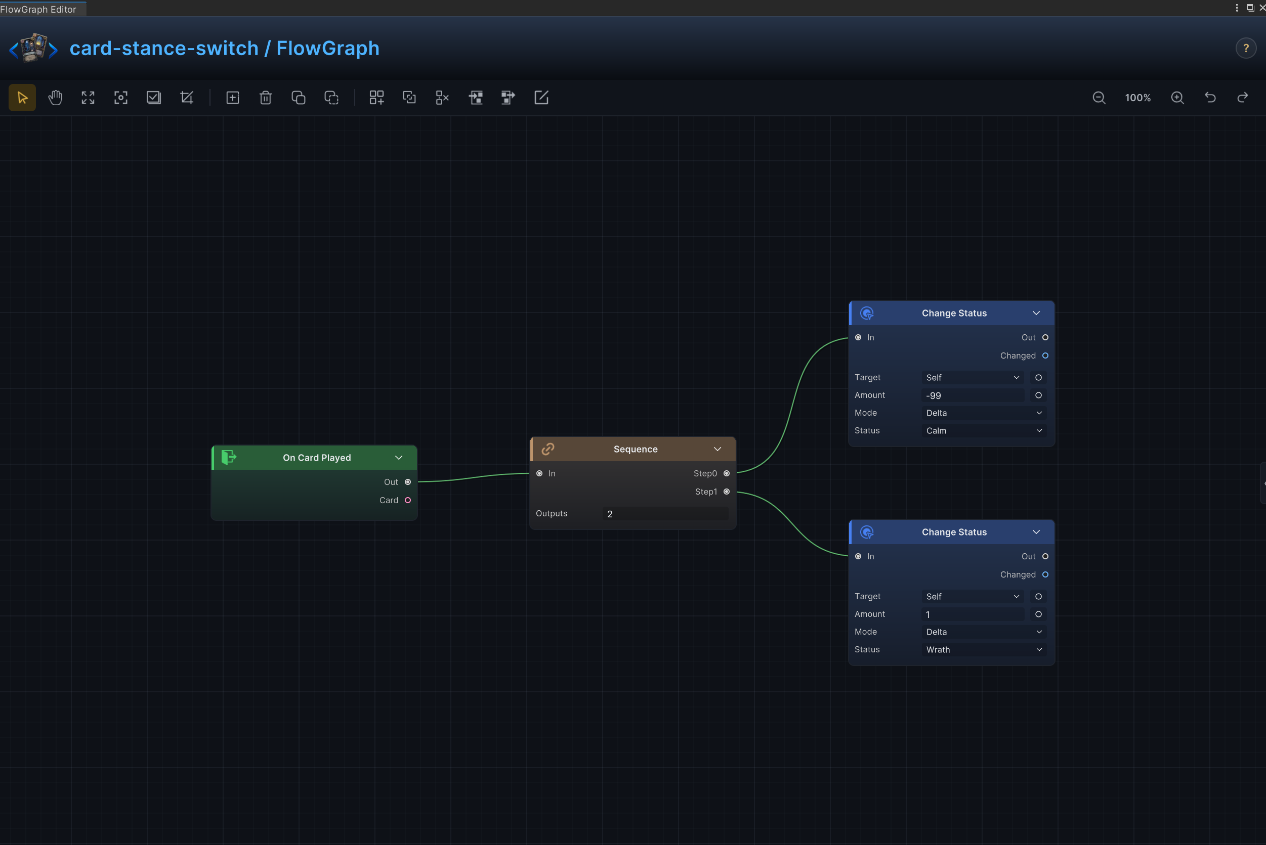 Stance Switch FlowGraph