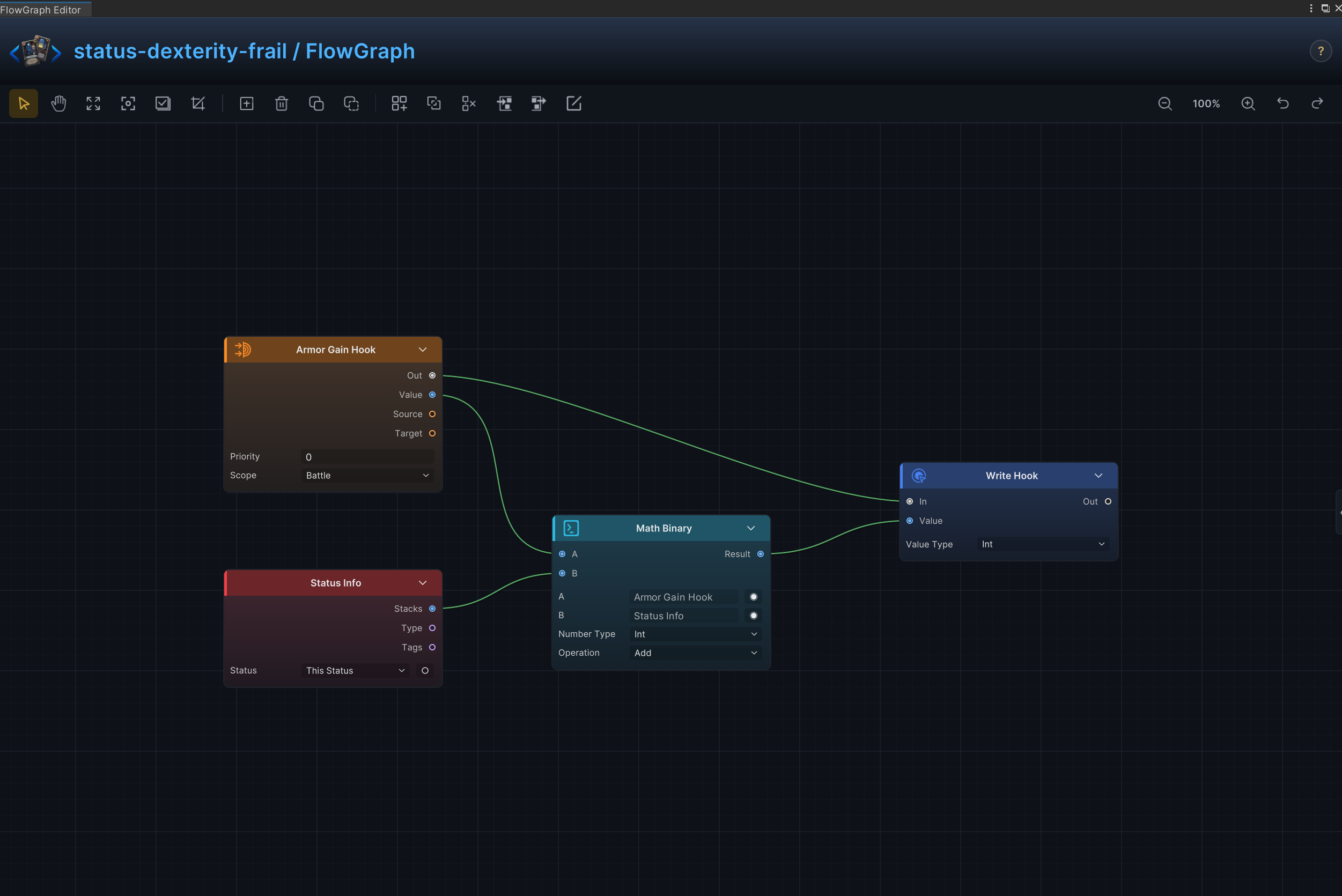 Dexterity and Frail FlowGraph