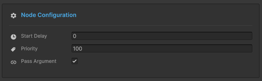 Trigger Node Settings