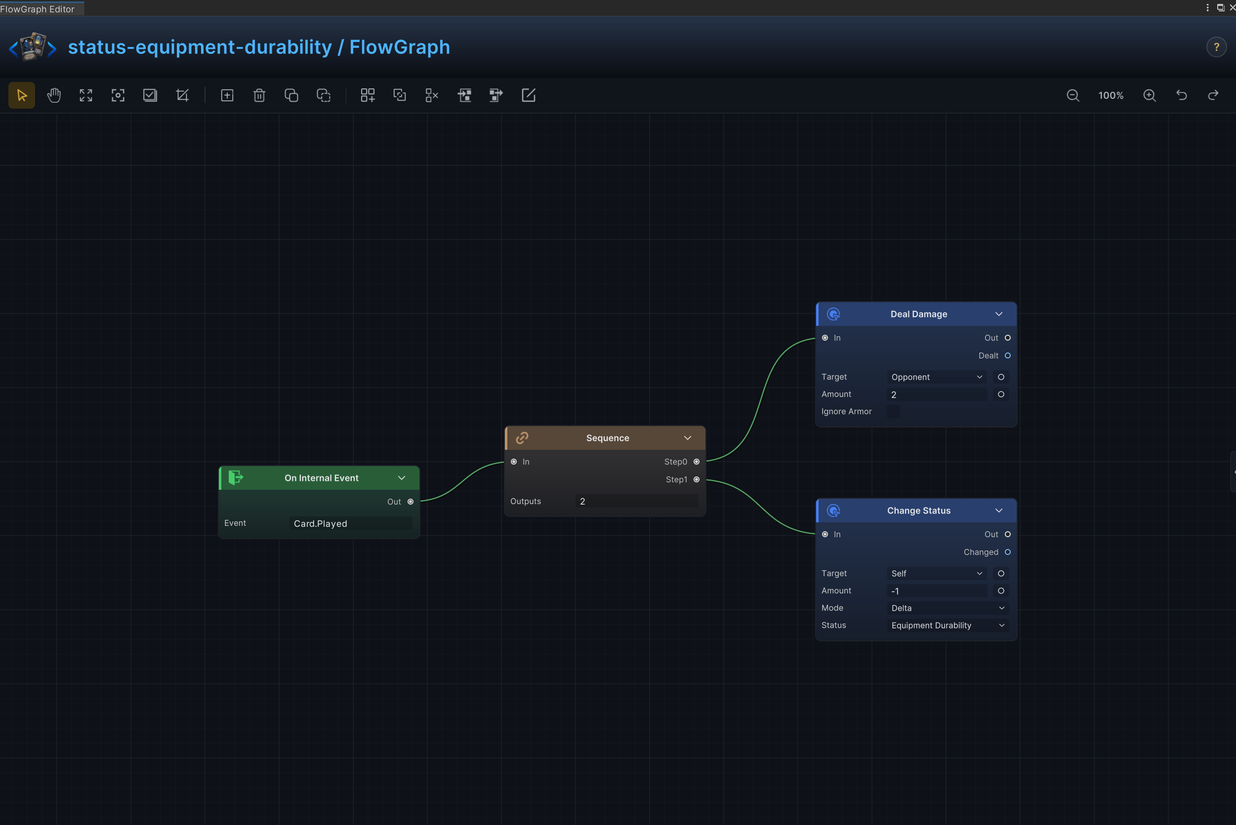 装备耐久 FlowGraph